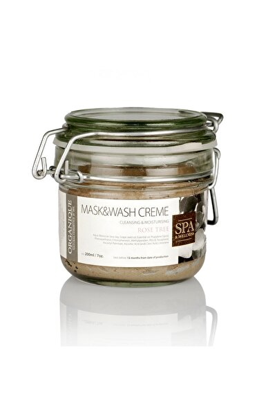 Organique Cosmetics Masca corp cu argila ghassoul si grepfruit, Organique, 200 ml