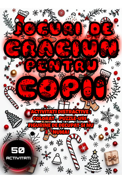 Disneey Super Christmas Book: Interactive Games for Kids