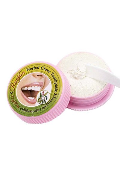 RASYAN معجون أسنان عشبي بنكهة القرنفل أبيض 25 جرام