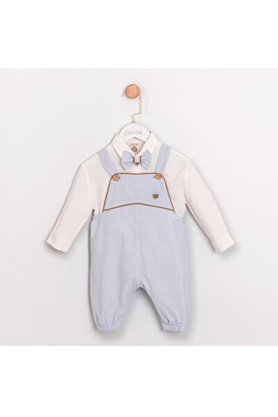 Cumino ERKEK BEBEK PAPYON GÖMLEK TULUM 3'PARÇA ÖZEL GÜN KIYAFETİ PAMUKLU KUMA...