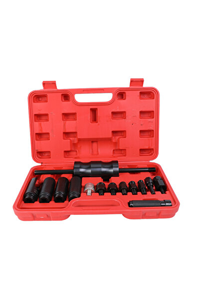 Lawazim مجموعة سحب حاقن الديزل - 17 قطعة - مجموعة سحب شديدة التحمل