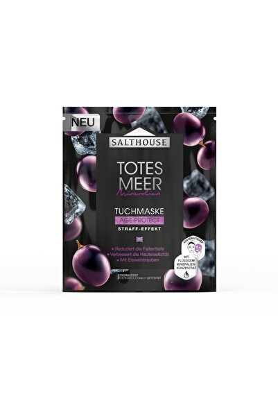 SALTHOUSE Masca fata din panza Age Protect, lifting, tonifiere cu vin de ghea...