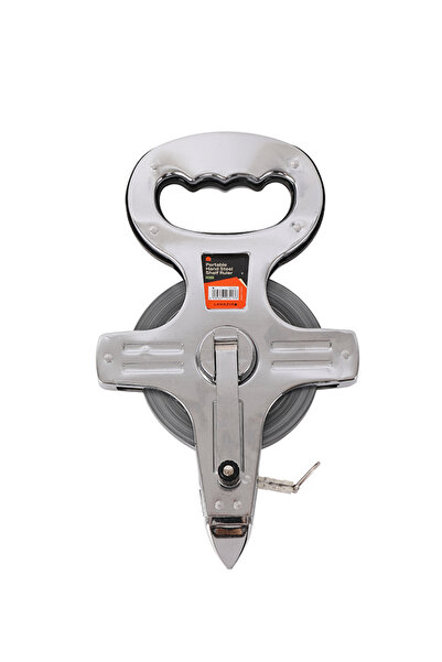 Lawazim مسطرة رف فولاذية بطول 100 متر - شريط طويل متين ببكرة مفتوحة