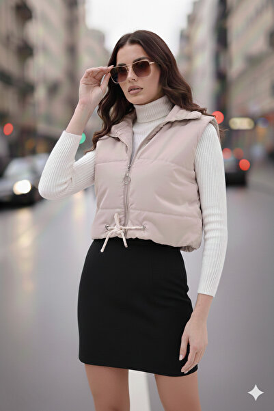 mooishan Novel Cassia Inflatable Short Crop Vest New Season 2025