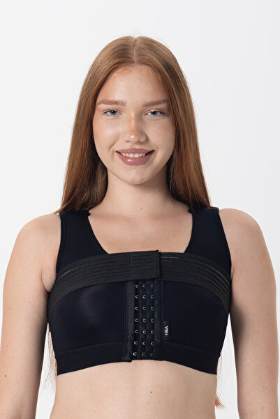 H&A Korse Kopçalı Bandajlı Göğüs Korsesi Sütyen Göğüs Ameliyatı İmplant Dikleştirme Küçültme Doğum Sonrası