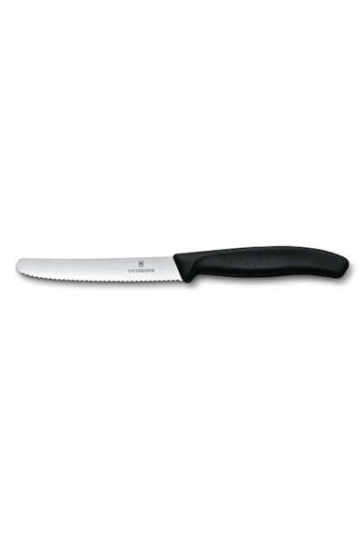 Victorinox Swiss Classic 11 cm Serrated Knife, Black (6.7833)