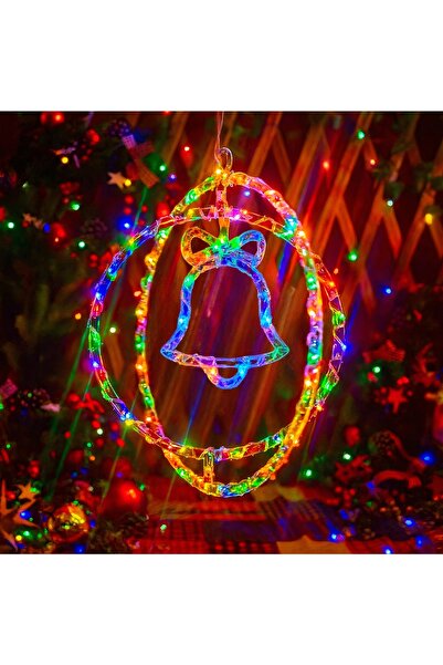 OEM Decoratiune luminoasa, model clopotel, culori multicolore, alimentare la ...