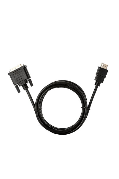 OEM HDMI - DVI cable 1.5 meters, with gold-plated plugs, male-male type, shielded