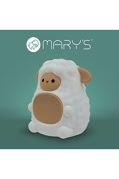 Mary's Sheep RGB Led Gece Lambası ve Çalar Saat