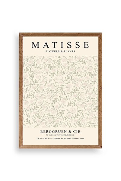 CT STONES Matisse Wooden Framed Painting