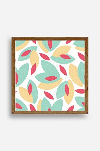 CT STONES Leaf Wooden Framed Table