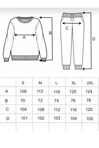 QAST GİYİM SANATI Men's Crew Neck Oversized Tracksuit Set
