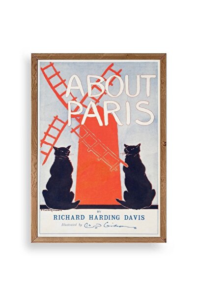 CT STONES Richard Harding Davis Wooden Framed Painting