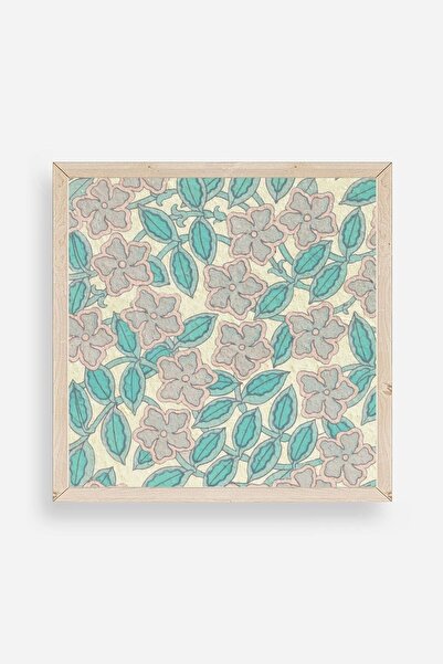 CT STONES Flower Wooden Framed Painting