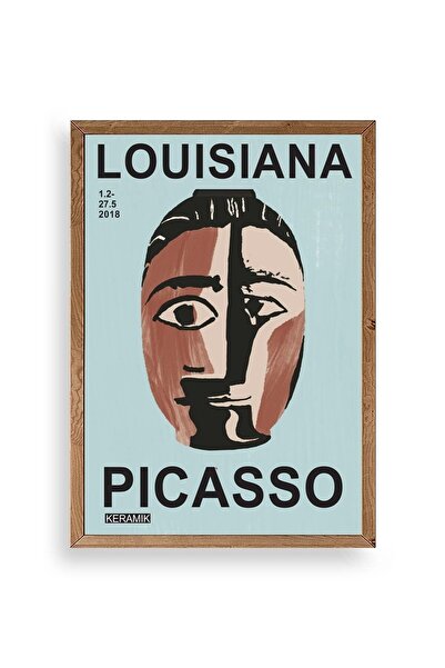 CT STONES Picasso Wooden Framed Painting