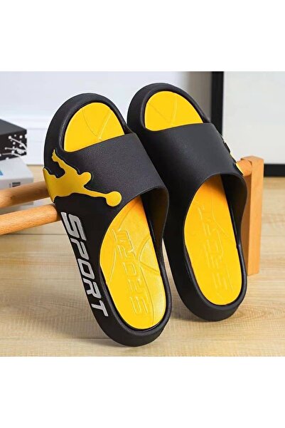 FASHION Men’s Sporty Casual Slide Slippers with Cushioned Sole