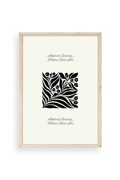 CT STONES Flower Wooden Framed Painting