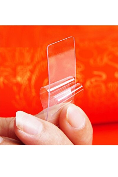 tozlupazar Çift Taraflı Şeffaf Bant Şeffaf Bant 60 Parça Kutulu 1cm X 4.5cm