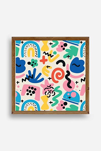 CT STONES Abstract Wooden Framed Painting