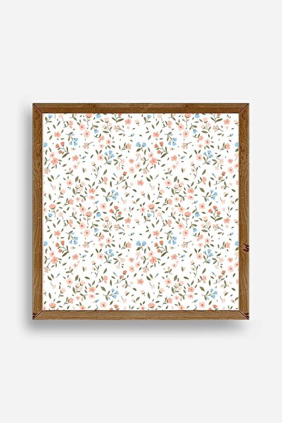 CT STONES Flower Wooden Framed Painting