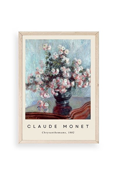 CT STONES Claude Monet Wooden Framed Painting