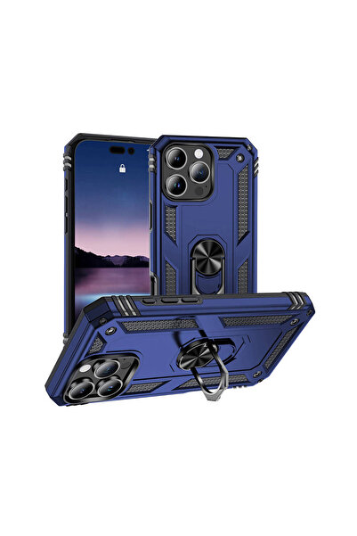 zore غطاء حماية لهاتف ابل ايفون 16 برو من تي سي إم كيه - فيجا - أزرق