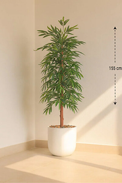 co arma Artificial bamboo tree, a replica of a natural bamboo tree, in shape and texture, 150 cm tall