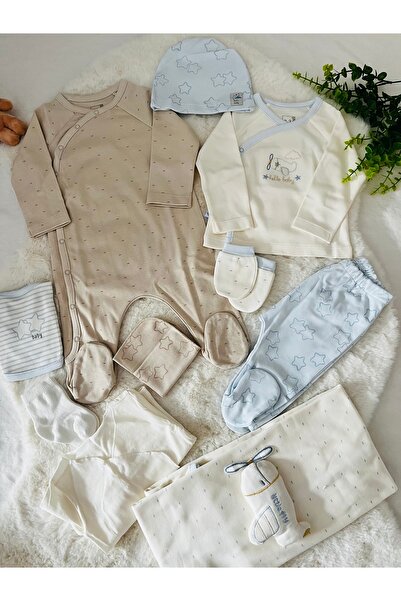 Caramell Bebek yeni doğan hastane çıkışı seti 10 parça