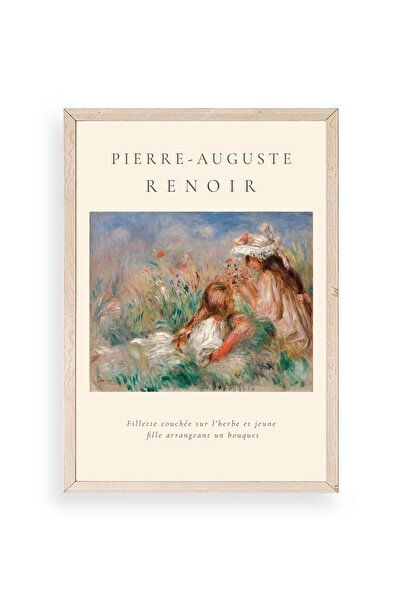 CT STONES Pierre-Aguste Renoir Wooden Framed Painting