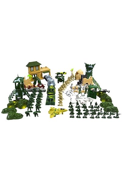 ideal STORE Set de joacă idealStore cu bază militară a Forțelor SUA, cu solda...