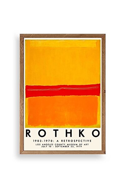 CT STONES Rothko Wooden Framed Painting
