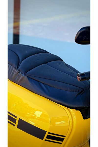 krmoto garage Lambretta V Serisi Uyumlu Özel Tasarım Deri Süngerli Konfor Sel...