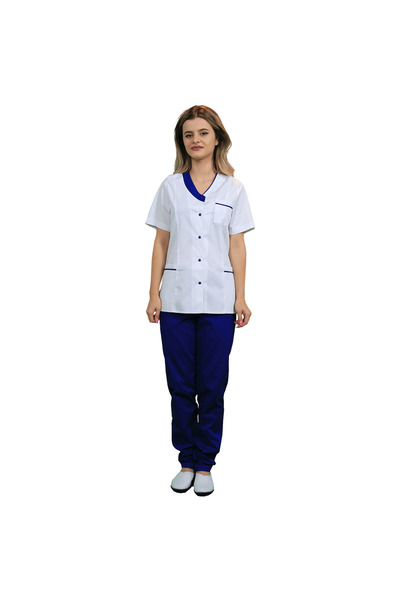 Masstex Bluza „Cristina” – Uniformă medicală / profesională din tercot rezistent & confortabil