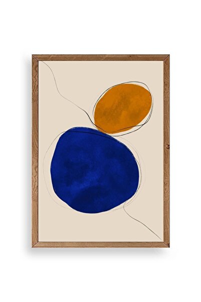 CT STONES Abstract Wooden Framed Painting