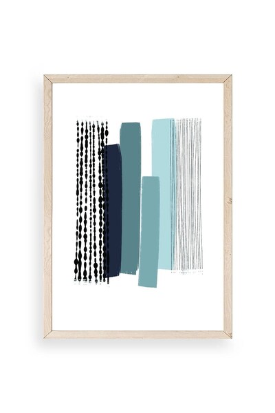 CT STONES Modern Wooden Framed Painting