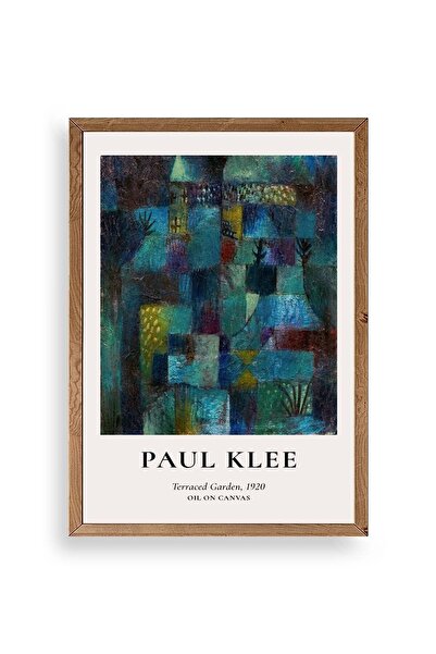 CT STONES Paul Klee Wooden Framed Painting