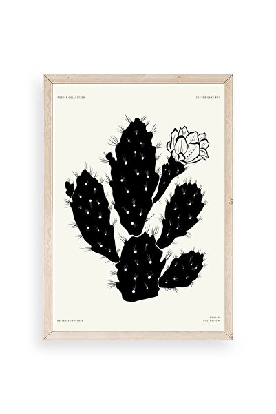 CT STONES Flower Wooden Framed Painting