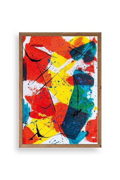 Twin Store لوحة مؤطرة خشبية حديثة