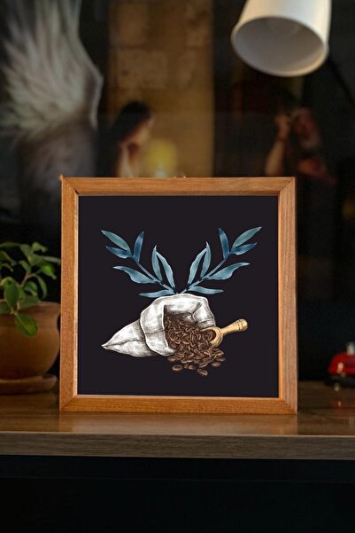 CT STONES Coffee Corner Filter Coffee Wooden Frame