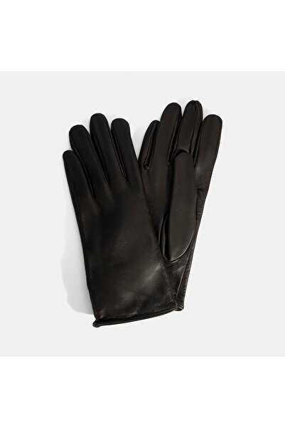 Desa Women's Dark Brown Leather Gloves