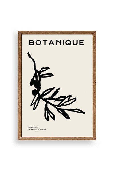 CT STONES Leaf Wooden Framed Table