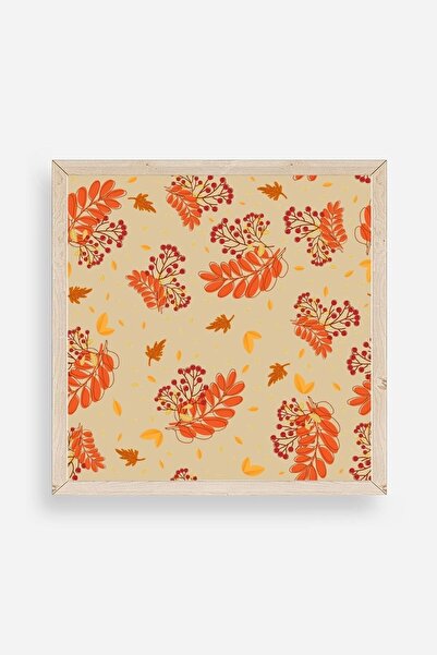 CT STONES Flower Wooden Framed Painting