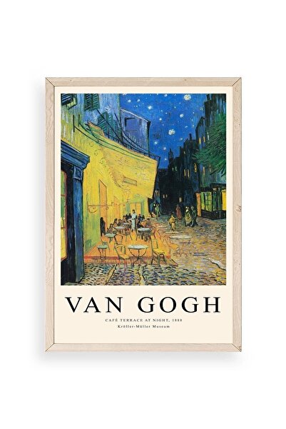 CT STONES Van Gogh Wooden Framed Painting