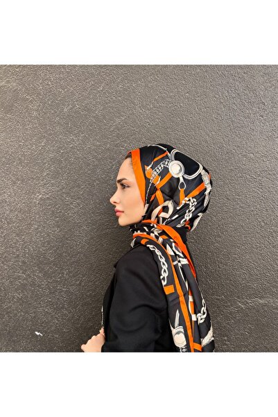 tomrisboutique Luxury Voile Silk Shawl Hijab Foulard Scarf Shawl H Pattern 70...