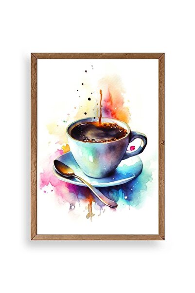 CT STONES Coffee Wooden Framed Table