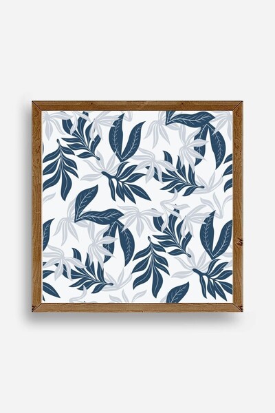 CT STONES Leaf Wooden Framed Table