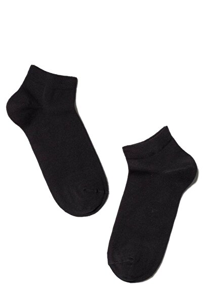 Conte Elegant Șosete scurte din bumbac pentru bărbați, Esli 000 - Negru, 25 (...