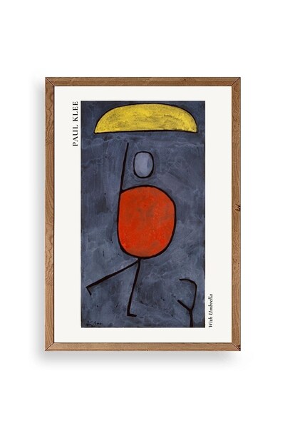 CT STONES Paul Klee Wooden Framed Painting