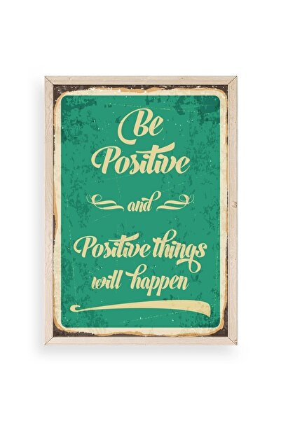 CT STONES Motto Wooden Framed Painting