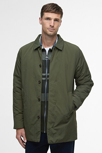 Barbour Wadded Lorden Showerproof Ceket OL72 Olive